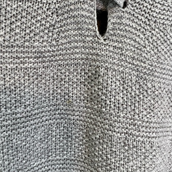 OLD NAVY SIZE M MEDIUM SWEATER GRAY CABLE KNIT COTTON BLEND 677 TOP SHIRT EUC - Picture 14 of 15